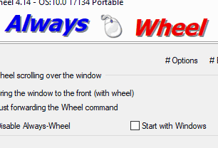 Allows Mouse Wheel in inactive Window