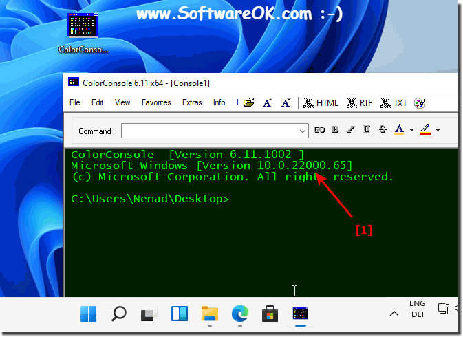 Alternate command prompt on Windows 11!