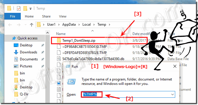 Remove DontSleep from Windows-10 Temp Folder!