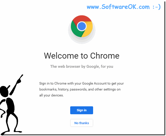 Welcome to Google Chrome!
