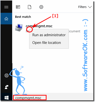 Find Computer Management in Windows 8.1 or 10!