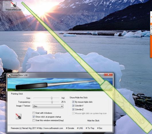 Big Mouse Pointer on Windows Desktops!