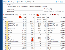 MeinPlatz 3b Detect Folder Size File Number Folder Count 