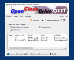 OpenCloseDriveEject 0 DVD Blue Ray USB 