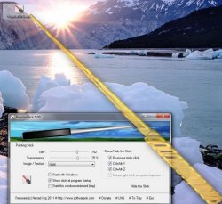 Virtual pointer stick on your Windows Desktop
