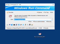 Alternative to standard Windows Run-Dialog