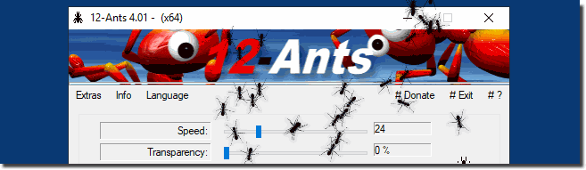 Ants for the Windows Desktop!