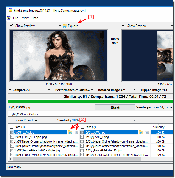 Open The image in MS-Explorer or just delete the Pic!