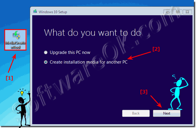 Upgrade to Windows 10  or create installation Media!