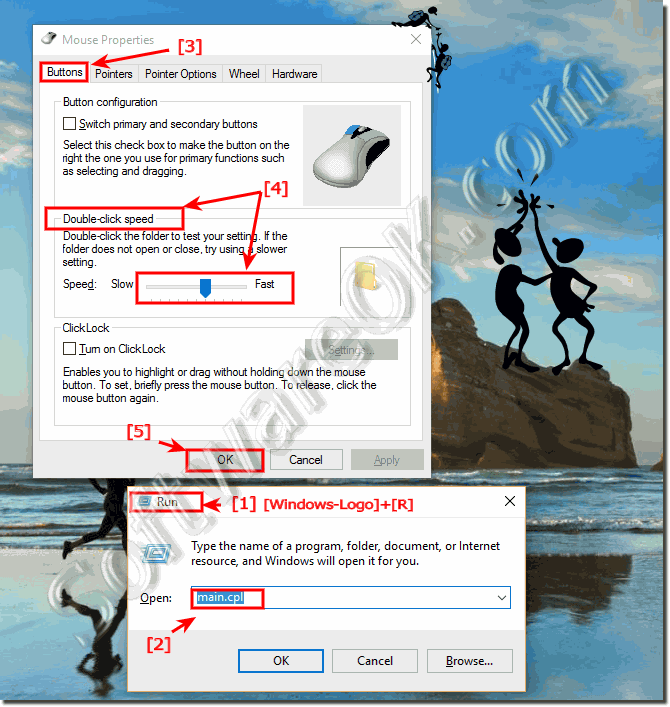 Windows-10 mouse double-click problem!
