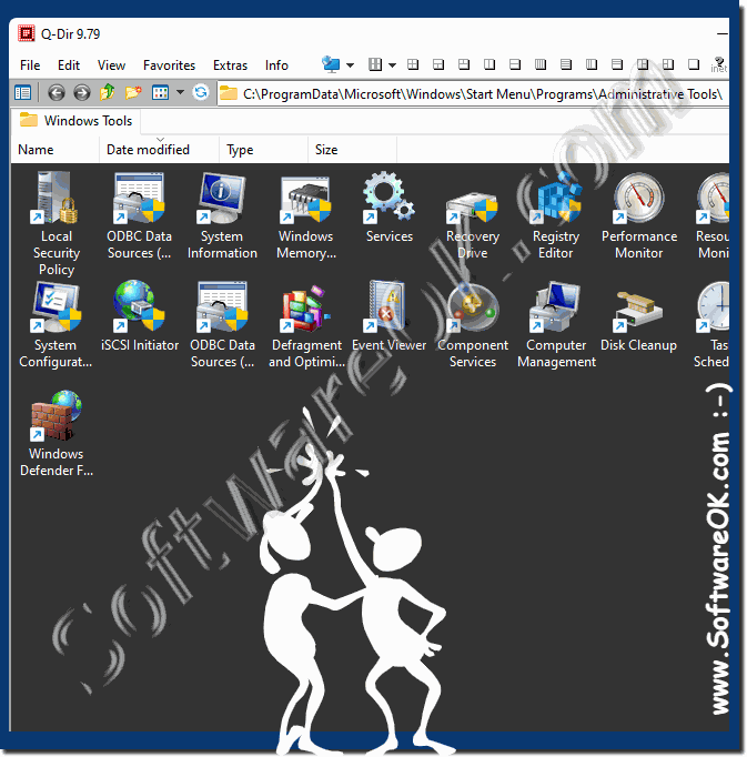 Here are the Windows tools in Windows 11!
