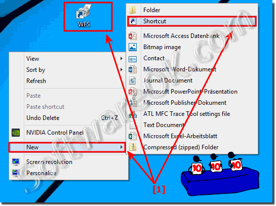 Desktop shortcut for windows fax and scan!